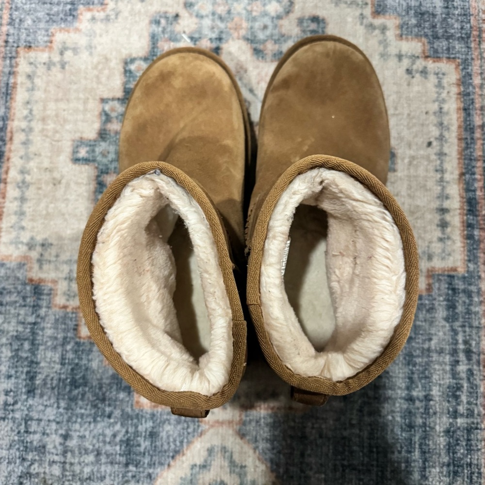 Ugg Chestnut Platform Ankle Boots - image 6